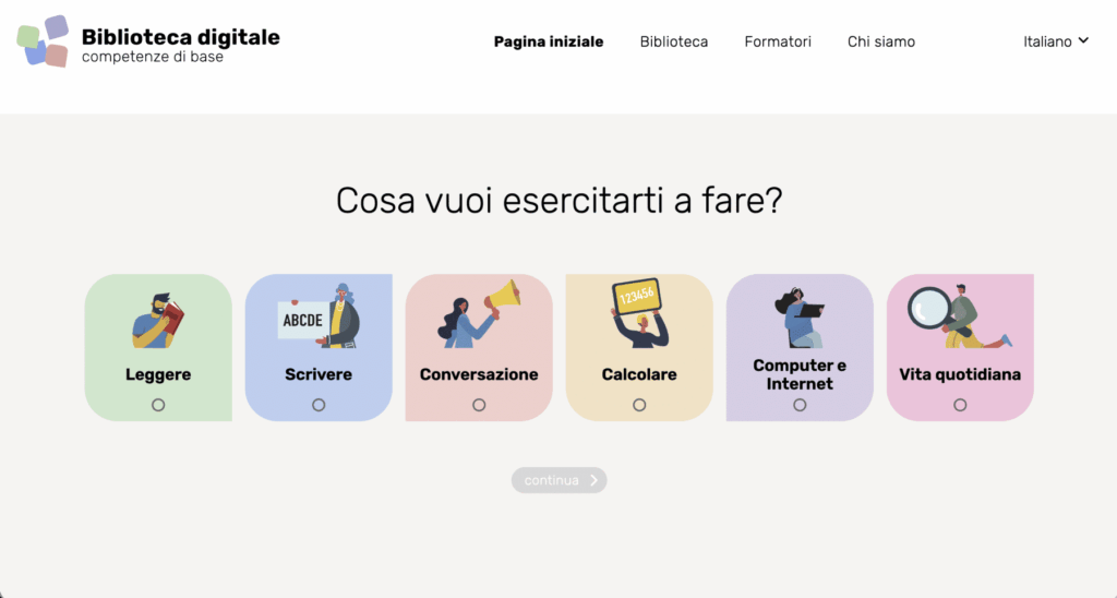 La biblioteca digitale «Competenze di base» è stata ulteriormente sviluppata